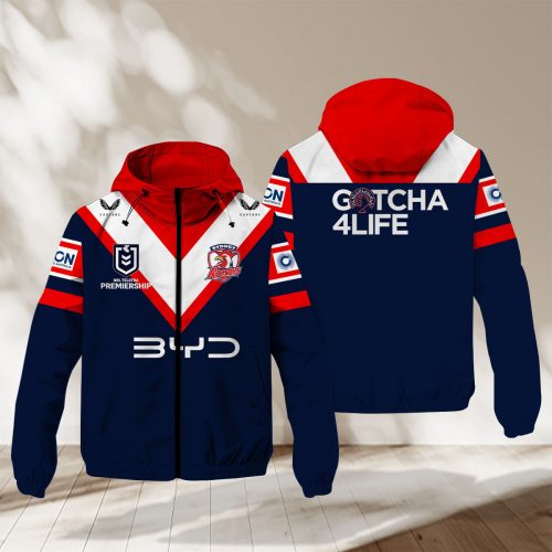 Sydney Roosters Waterproof Jacket PURRJ235