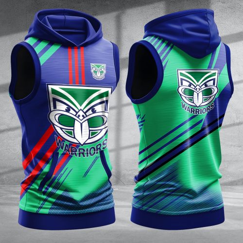New Zealand Warriors Hooded Sleeveless Shirt PURZB428