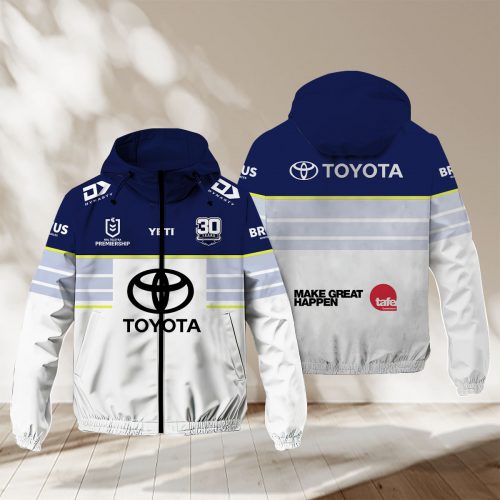 North Queensland Cowboys Waterproof Jacket PURRJ230