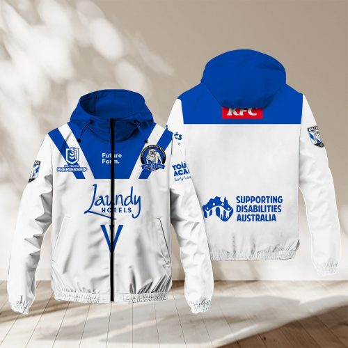 Canterbury Bankstown Bulldogs Waterproof Jacket PURRJ222