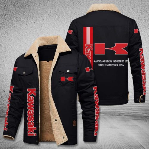 Kawasaki Leather Jacket VITHL057