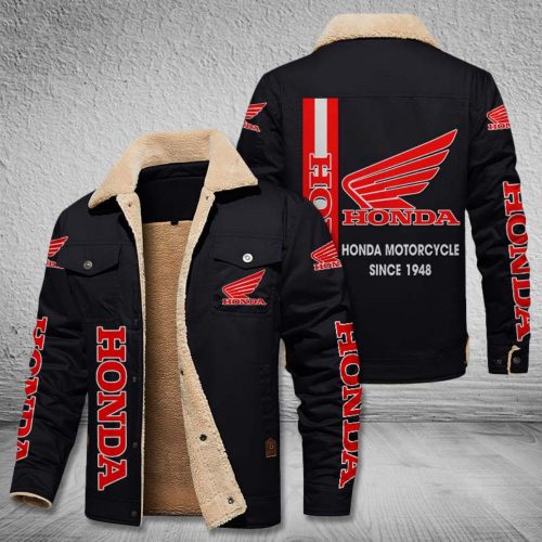 Honda Motorcycle Leather Jacket VITHL053