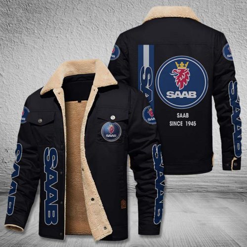 Saab Automobile Leather Jacket VITHL083