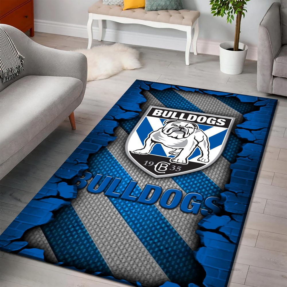 Canterbury Bankstown Bulldogs DMHF1051 Multicolor Rug