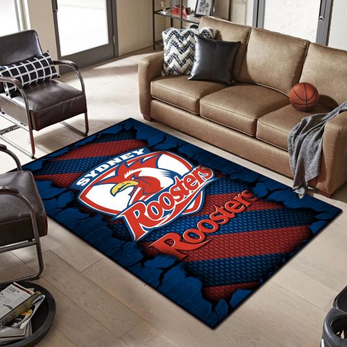 Sydney Roosters DMHF1064 Multicolor Rug
