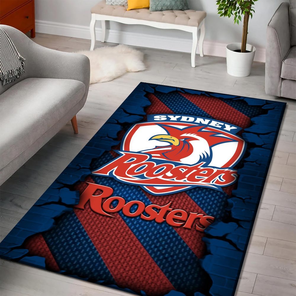 Sydney Roosters DMHF1064 Multicolor Rug