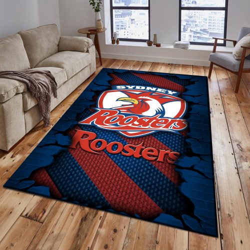 Sydney Roosters DMHF1064 Multicolor Rug