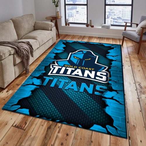 Gold Coast Titans DMHF1054 Multicolor Rug
