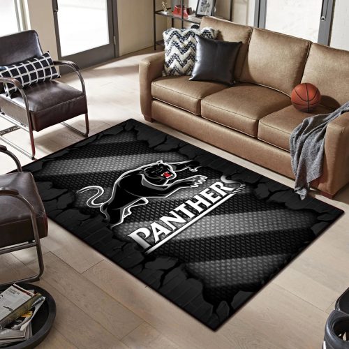 Penrith Panthers DMHF1061 Multicolor Rug