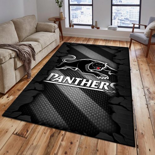 Penrith Panthers DMHF1061 Multicolor Rug
