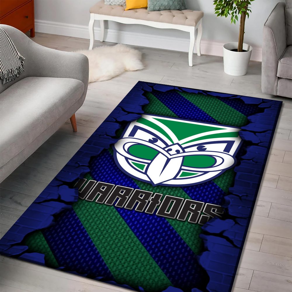 New Zealand Warriors DMHF1057 Multicolor Rug