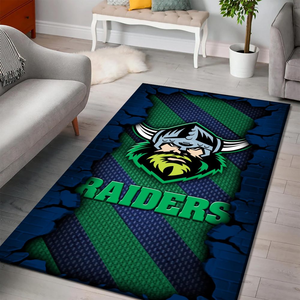 Canberra Raiders DMHF1050 Multicolor Rug