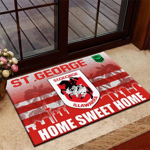 St George Illawarra Dragons DMHF1395 Doormat