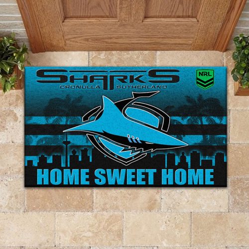 Cronulla Sharks DMHF1384 Doormat