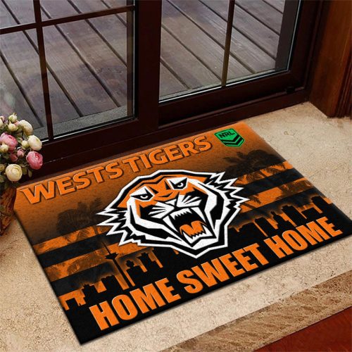 Wests Tigers DMHF1397 Doormat