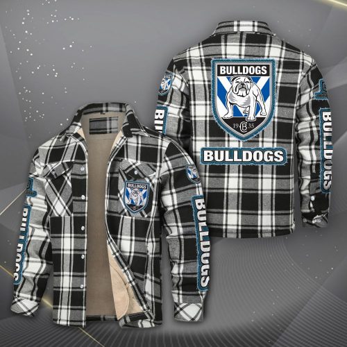 Canterbury Bankstown Bulldogs Long Sleeve Cotton Jacket VITCVA299
