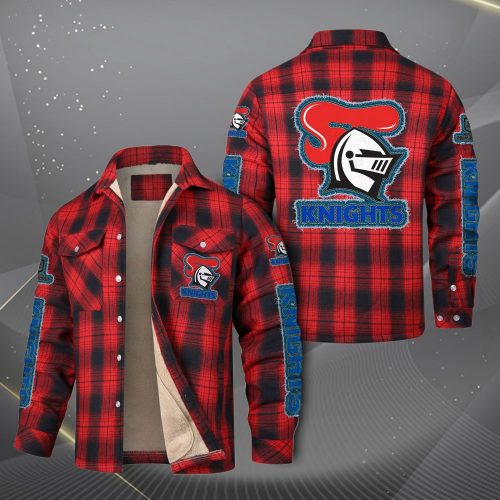 Newcastle Knights Long Sleeve Cotton Jacket VITCVA306