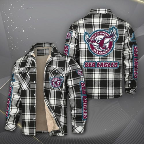 Manly Warringah Sea Eagles Long Sleeve Cotton Jacket VITCVA303