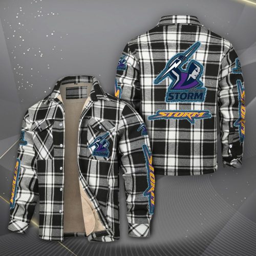 Melbourne Storm Long Sleeve Cotton Jacket VITCVA304