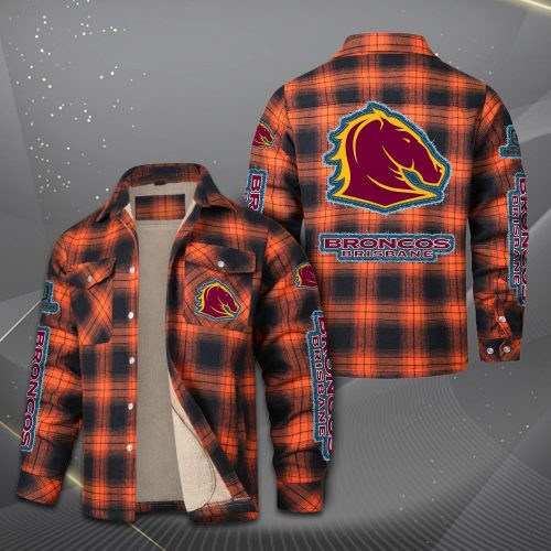 Brisbane Broncos Long Sleeve Cotton Jacket VITCVA297