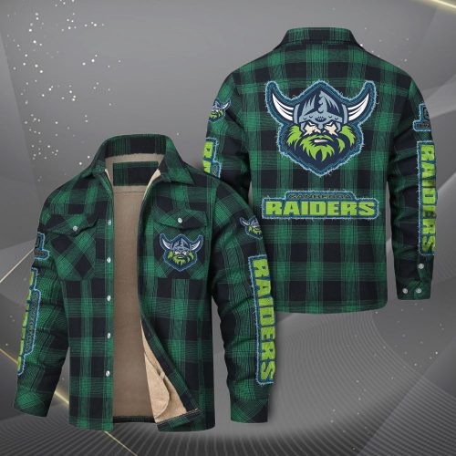 Canberra Raiders Long Sleeve Cotton Jacket VITCVA298
