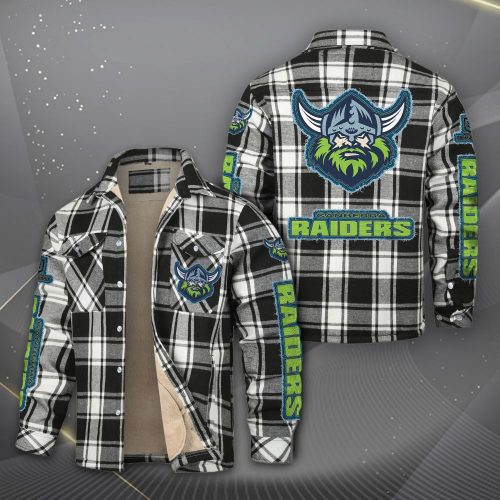 Canberra Raiders Long Sleeve Cotton Jacket VITCVA298