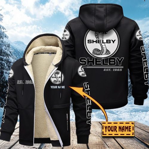 Ford shelby Men’s Thickened Zipper Hoodies VITZC021