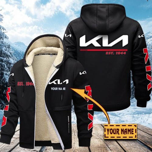 Kia Men’s Thickened Zipper Hoodies VITZC034