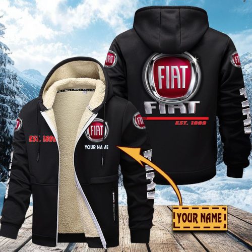 Fiat Men’s Thickened Zipper Hoodies VITZC018
