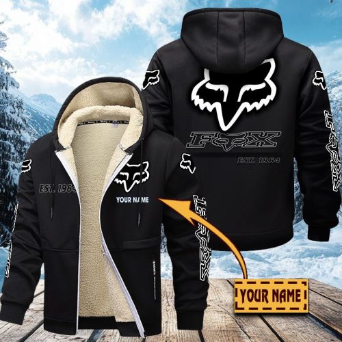Fox racing Men’s Thickened Zipper Hoodies VITZC022