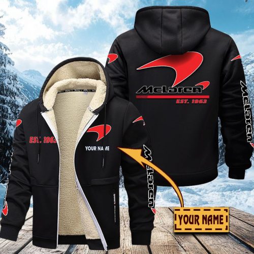 MCLAREN Men’s Thickened Zipper Hoodies VITZC045
