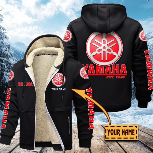 Yamaha Men’s Thickened Zipper Hoodies VITZC070