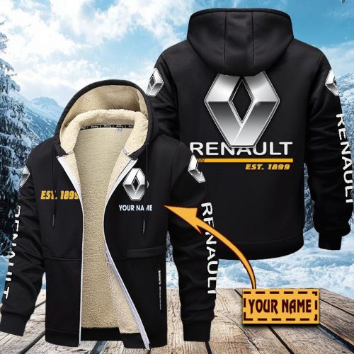 Renault Men’s Thickened Zipper Hoodies VITZC057