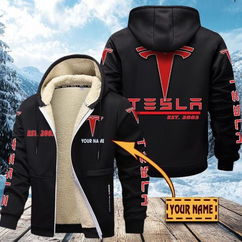 Tesla Men’s Thickened Zipper Hoodies VITZC064
