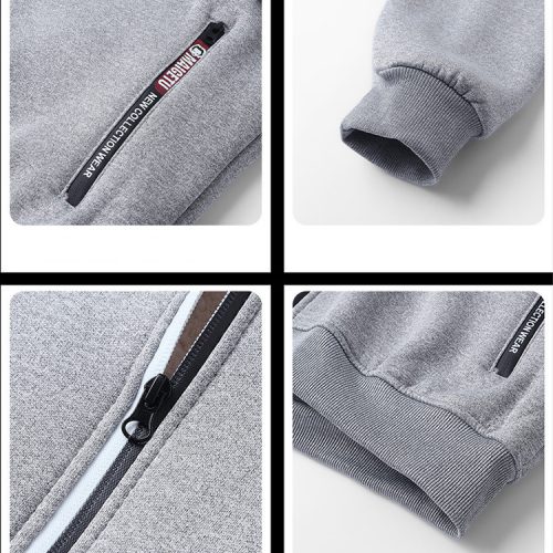 Pontiac Men’s Thickened Zipper Hoodies VITZC055