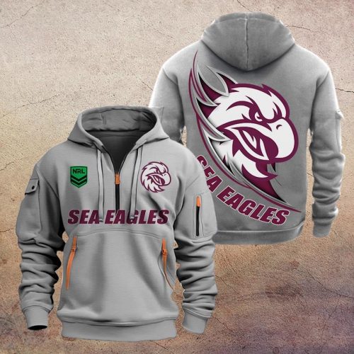 Manly Warringah Sea Eagles DMHT0874 Zip Hoodie Multicolor