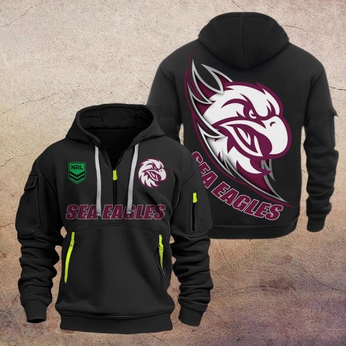 Manly Warringah Sea Eagles DMHT0874 Zip Hoodie Multicolor