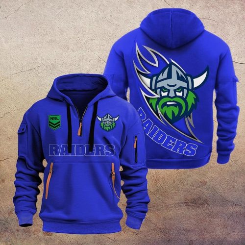 Canberra Raiders DMHT0869 Zip Hoodie Multicolor