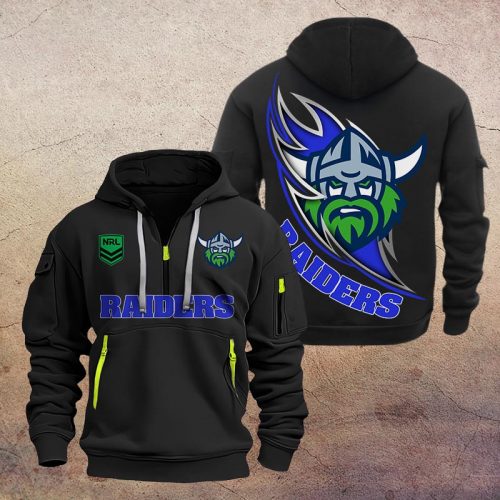 Canberra Raiders DMHT0869 Zip Hoodie Multicolor