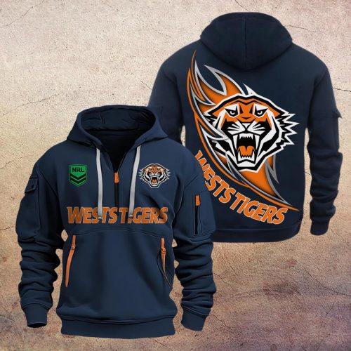 Wests Tigers DMHT0884 Zip Hoodie Multicolor