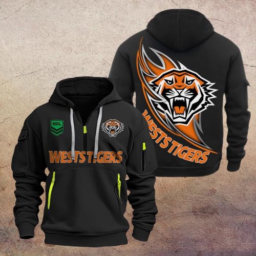 Wests Tigers DMHT0884 Zip Hoodie Multicolor