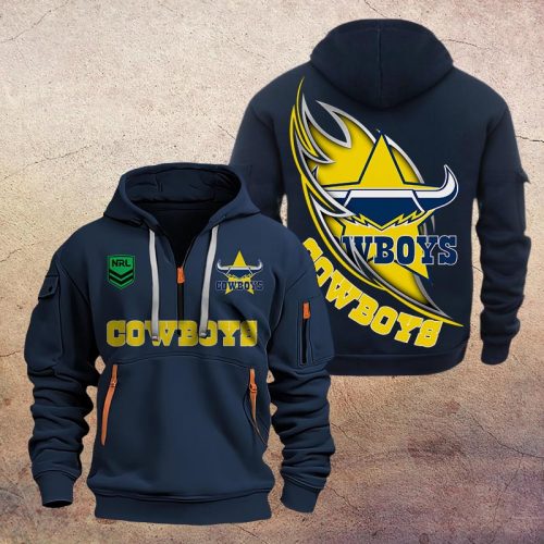 North Queensland Cowboys DMHT0878 Zip Hoodie Multicolor