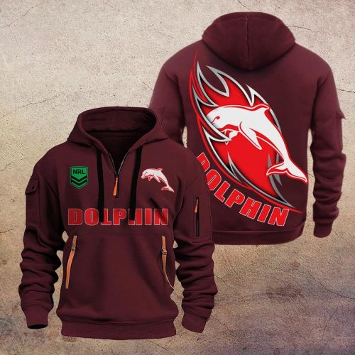 Dolphins NRL DMHT0872 Zip Hoodie Multicolor