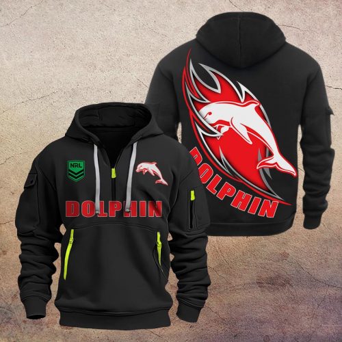 Dolphins NRL DMHT0872 Zip Hoodie Multicolor