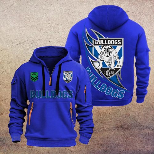 Canterbury Bankstown Bulldogs DMHT0870 Zip Hoodie Multicolor