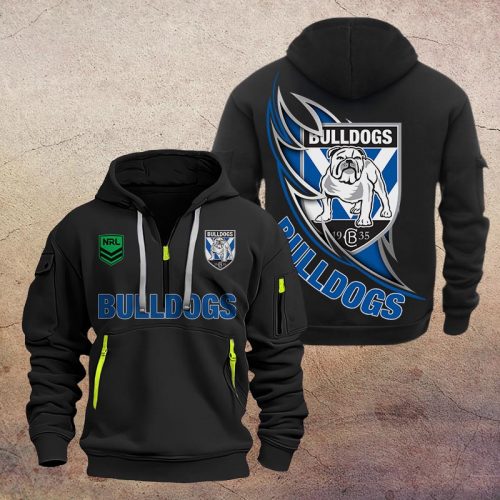 Canterbury Bankstown Bulldogs DMHT0870 Zip Hoodie Multicolor