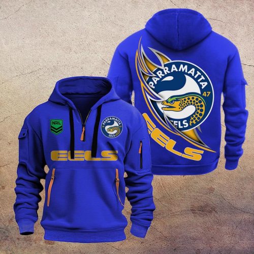 Parramatta Eels DMHT0879 Zip Hoodie Multicolor
