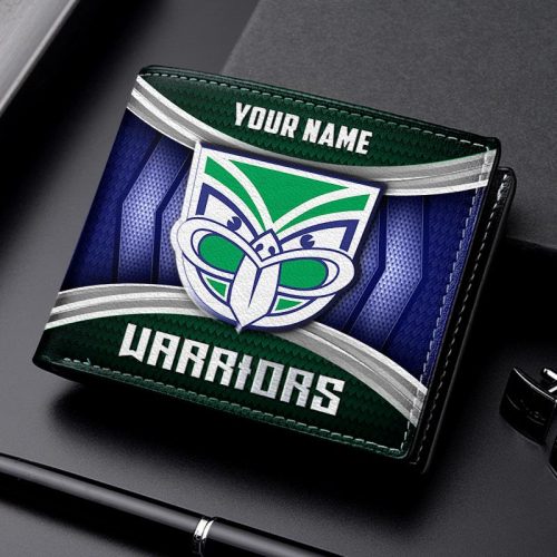 New Zealand Warriors NNHD1067 Leather Wallet