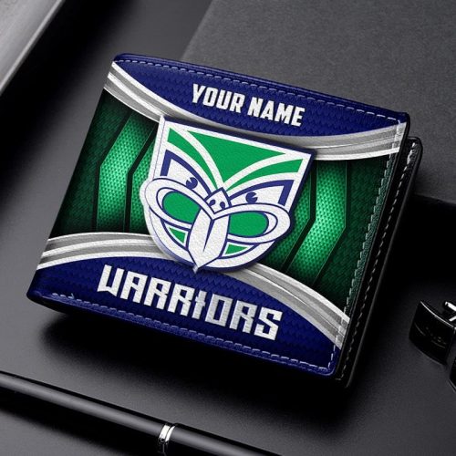 New Zealand Warriors NNHD1067 Leather Wallet
