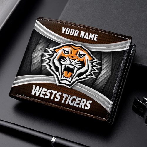 Wests Tigers NNHD1075 Leather Wallet